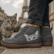 CatBoots™ - Leather Ankle Boots