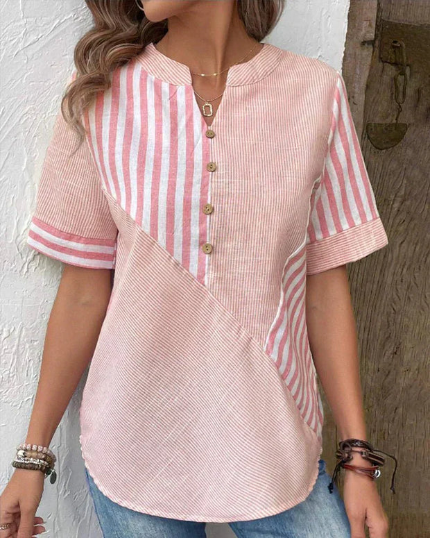 Zoe™ | Soft Striped Blouse