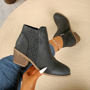 Léonie™ – Breathable Ankle Boots with Long-Lasting Comfort
