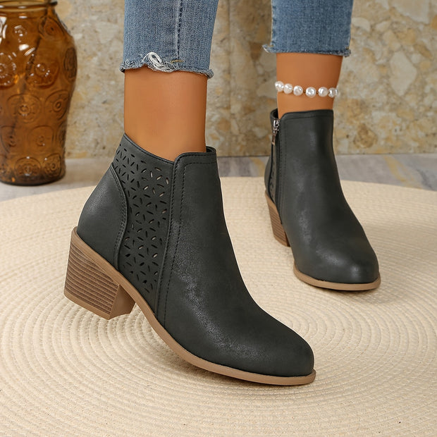 Léonie™ – Breathable Ankle Boots with Long-Lasting Comfort