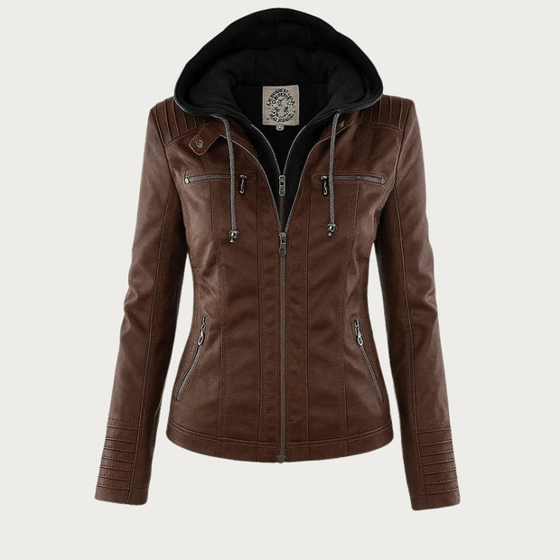 Monika™ | Robust and Elegant Leather Jacket