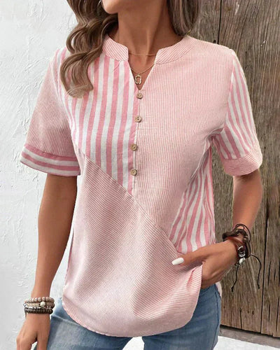 Zoe™ | Soft Striped Blouse