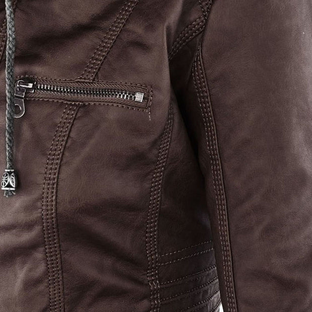Monika™ | Robust and Elegant Leather Jacket
