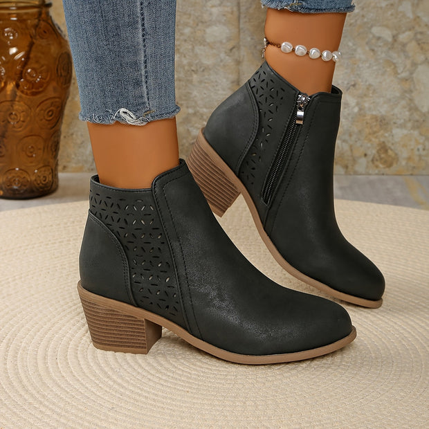 Léonie™ – Breathable Ankle Boots with Long-Lasting Comfort
