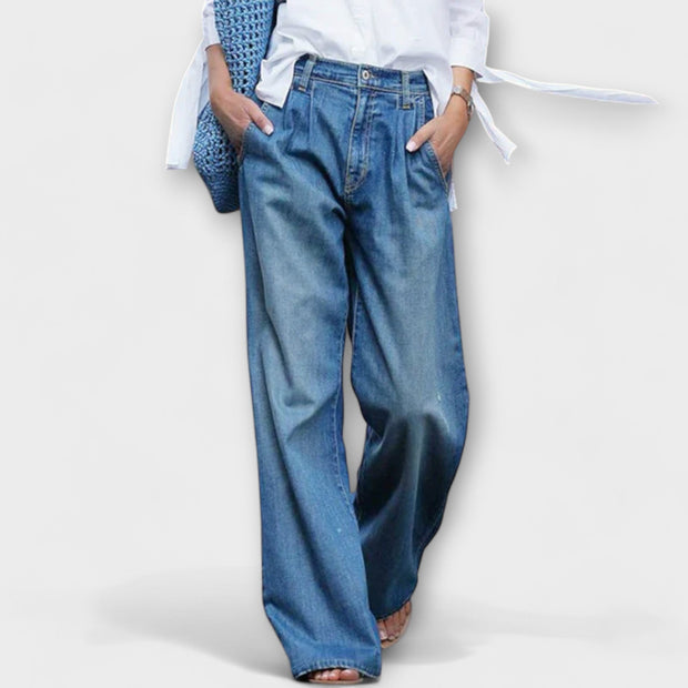 Susan - High-Quality Jeans with Wide Leg