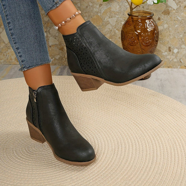 Léonie™ – Breathable Ankle Boots with Long-Lasting Comfort